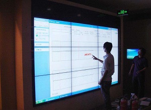 展昂電子液晶拼接視頻墻觸控組成